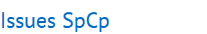 Issues SpCp